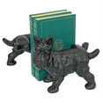thumbnail image 2 of Design Toscano Naughty Peeing Scotty Dog Cast Iron Sculptural Bookend Pair, 2 of 6