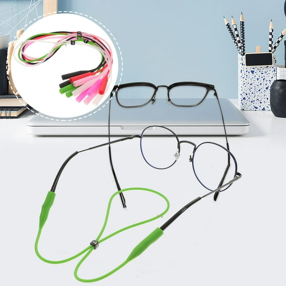 Masteelf  6 Pcs Sports Eyeglass Lanyards Non-slip Glasses Rope Chain