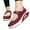 Wine, variant on Dakaela Women's Walking Shoes Mesh Slip on Running Shoes Arch Support Tennis Sneaker Loafers Black 5