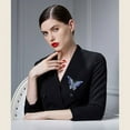 thumbnail image 5 of Butterfly Brooch Luxury Crystal Pin For Women Party Banquet Rhinestone Pins, 5 of 6