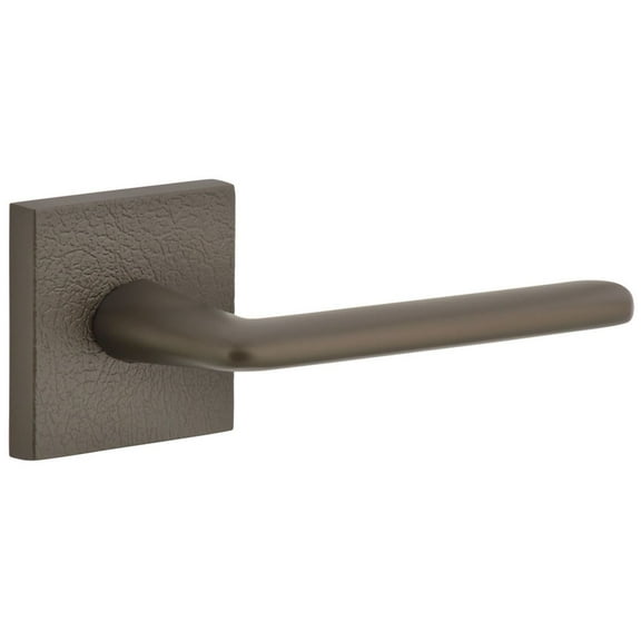 Viaggio Qadmltbrz_Prv_238_Rh Motivo Right Handed Solid Brass Privacy Door Lever Set -
