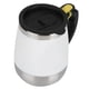 thumbnail image 5 of Taza de agua magnética eléctrica de acero inoxidable con carga USB, taza mezcladora para café, leche y agitación automática, 400 ml, color blanco, 5 of 14