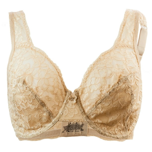Maidenform Maidenform Women's Paris Nude Unlined Embellished Underwire Bra Bras and