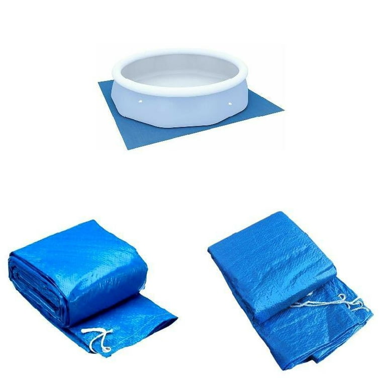 Waterproof Ground Cloth - Swimming Pool Floor Protector Mat Foldable  Waterproof Paddling Pools Cloth Mat