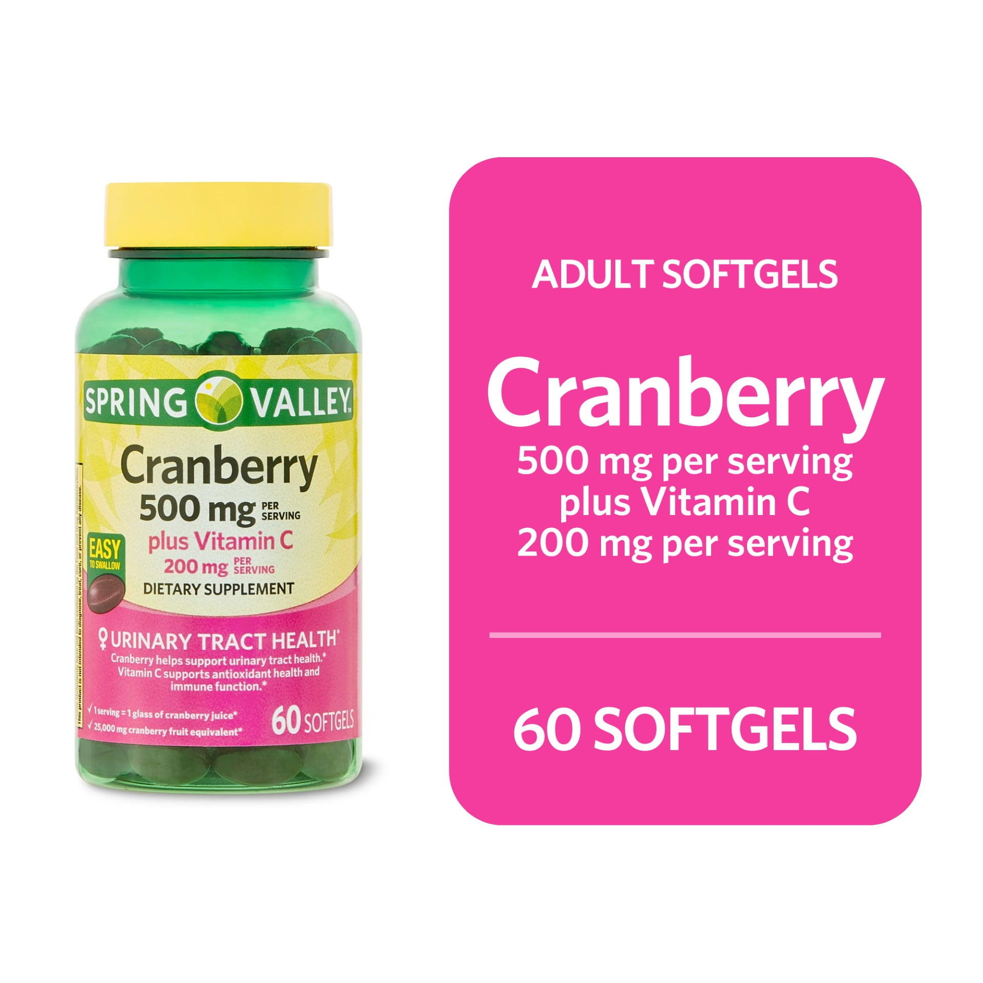 benefit of taking cranberry pills
