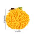 thumbnail image 3 of Toalla colgante de cocina de mano absorbente de alegoría de frutas | Toalla pequeña de microfibra suave | Opciones multicolor | Limpieza rápida en seco | 17x17cm | 1 paquete | 80g | Elementos, 3 of 6