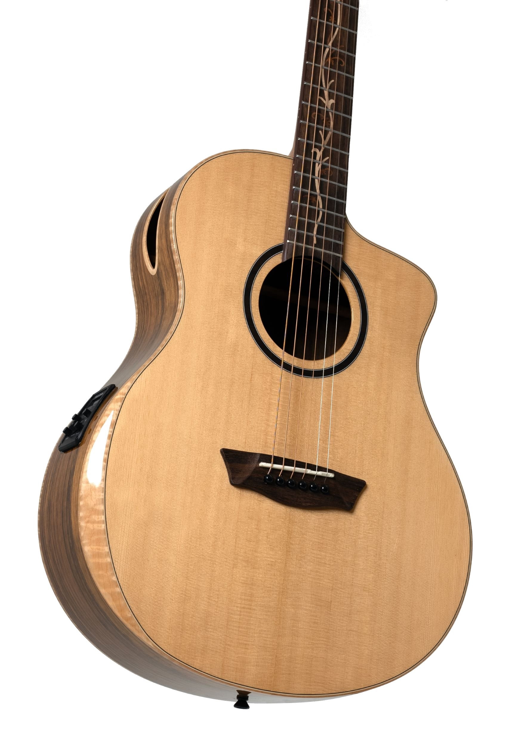Washburn Bella Tono Suprema SC40SCE Acoustic-Electric Guitar - Natural Gloss