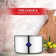thumbnail image 4 of Multi Layered Material Polish Stainless Steel Cookware Handi 1.5 Liters For Grains, Soups, Canning, Desserts, Broth - Compatible With Gas & Induction, 4 of 5
