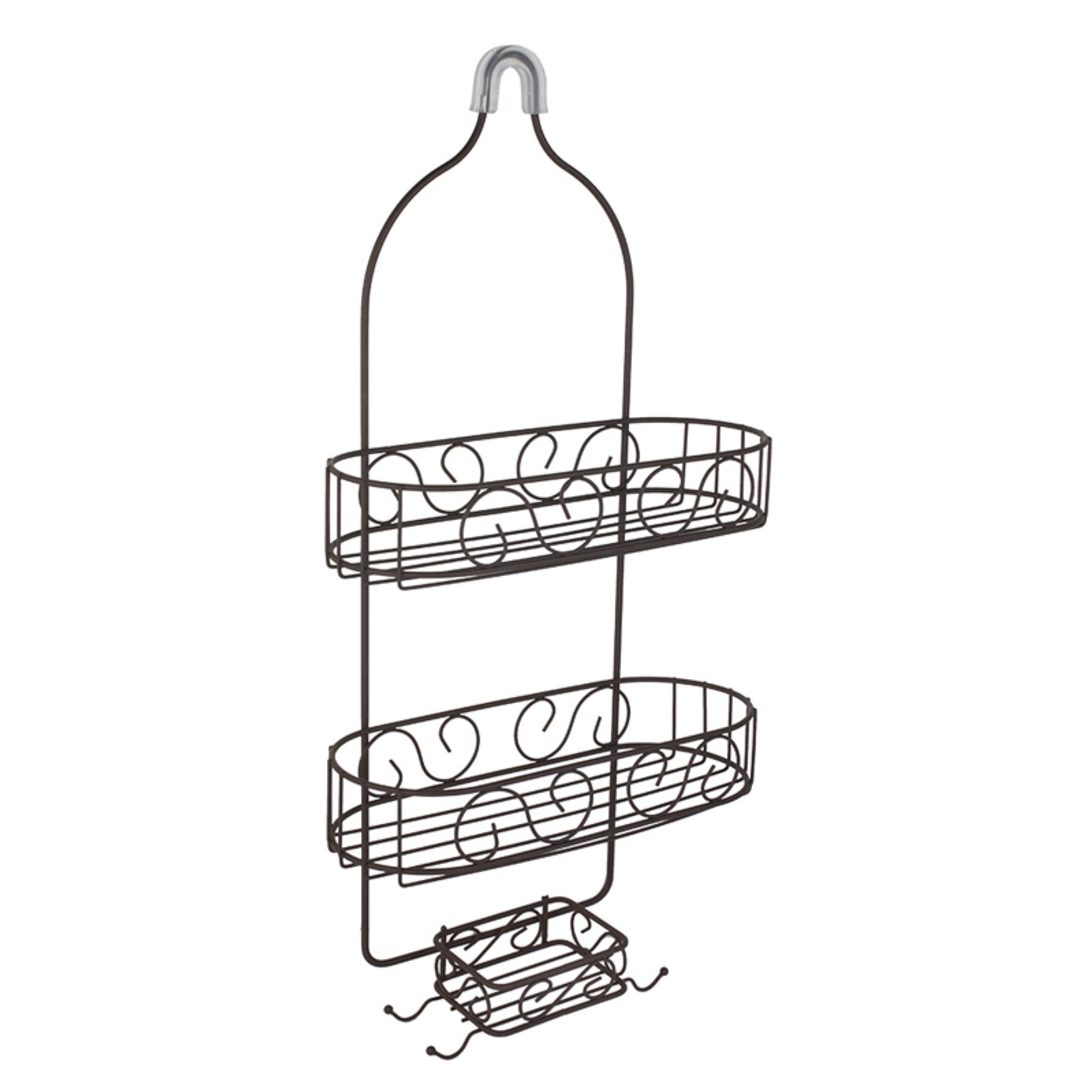 Home Basics Scroll Shower Caddy
