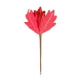 thumbnail image 2 of Adornos navideños artificiales Zulema Arreglo floral Brillo Flor navideña Rojo Guirnalda de flores, 2 of 8