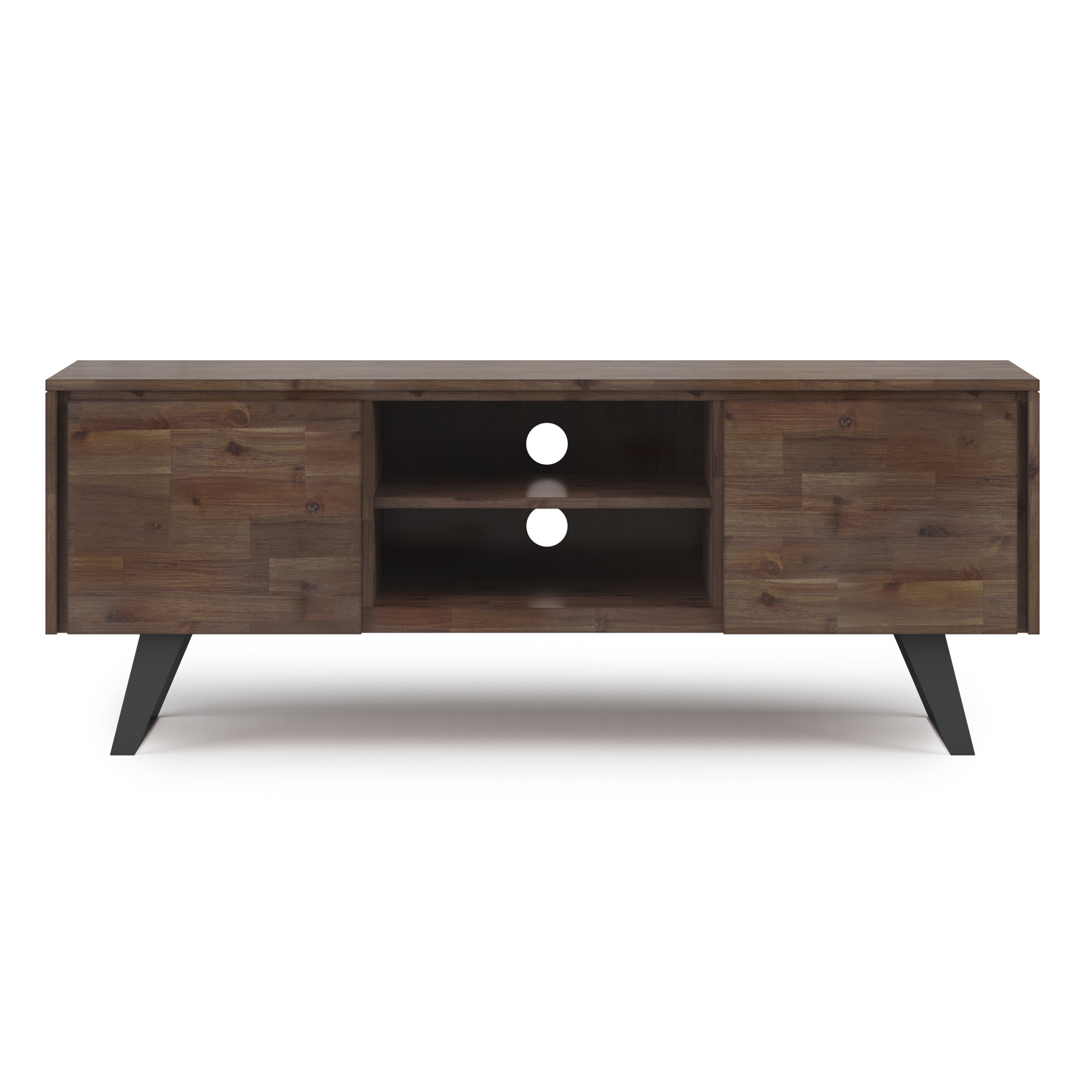 Midway solid wood tv cheap stand