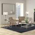 thumbnail image 6 of Evelyn&Zoe Rocco Rectangular Nested Side Table, Satin Nickel, 6 of 8
