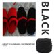 thumbnail image 2 of Injueey 2020 nueva mezcla de algodón hilo de tejer de poliéster tejido de hilo de ganchillo bufanda suéter accesorios de tejer Tela de costura y artesanía negro Injueey HA8497-11B, 2 of 6