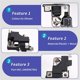 thumbnail image 4 of 2469067901 Car Battery Negative Wire Sensor for W213 W205 C180 C200 GLC300 2469069600 2469068601, 4 of 4