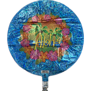 Aloha Luau Party 18 Inch Foil Mylar Balloon [86328]
