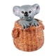 thumbnail image 5 of Figura de Koala de simulación, escultura de Animal Koala, figura de oso Koala realista para bricolaje, ayuda para enseñanza de paisajismo, juguetes de Cesta, 5 of 8