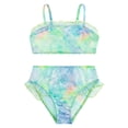 thumbnail image 6 of Girls Two Piece Swimsuits Mermaid Swimsuit for Girls 5T Bathing Suit Girls Cute Bathing Suits Girls Swimsuit Size 6, 6 of 6