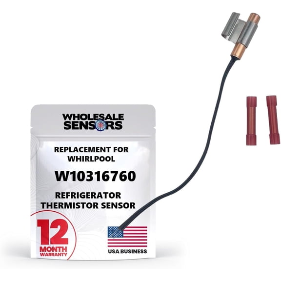 Wholesale Sensors Replacement for Whirlpool W10316760 Thermistor 12 Month Warranty