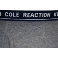 thumbnail image 3 of Kenneth Cole Men's Reaction 1 Pack Navy Band Dark HTH Grey Boxer Brief (S06), 3 of 5