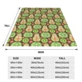 thumbnail image 3 of Fuzoiu Fruits 1 Print Ultra-Soft Micro Fleece Blanket,All Seasons Flannel Throw, Lightweight Blanket for Bed, Sofa, Couch, Movie Night, Camping, and Travel-50"x40", 3 of 7