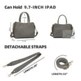 thumbnail image 3 of KL928 Women Large Tote Bag Chains Handbags for Travel Holiday Gifts, 3 of 7