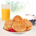 thumbnail image 5 of Waffle Wow Mini Easter Egg Waffle Maker - Make Double Sided Easter Waffle or Pancake w 2 Different Designs, Ready to Decorate & Frost, Breakfast Fun for Kids, Children & Adults- Easter Basket Stuffer, 5 of 5