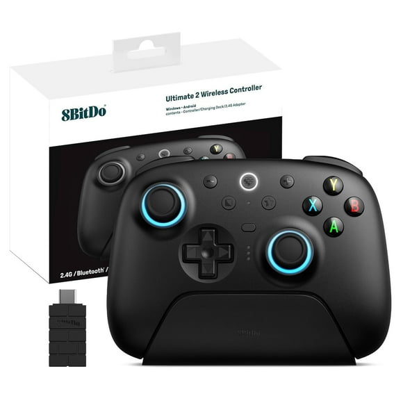 Gamepad inalámbrico 8Bitdo Ultimate 2 con base de carga 2.4G