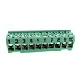 thumbnail image 1 of Champlain Plastics 6610Plus Terminal Bar 10 - Pin, Green, 1 of 1