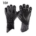 thumbnail image 3 of Eigraketly Portero de fútbol Niños niños Fútbol Tamaño Portero Profesional Engrosado Sin látex Duradero negro Adulto 10 Type3 NO3, 3 of 6