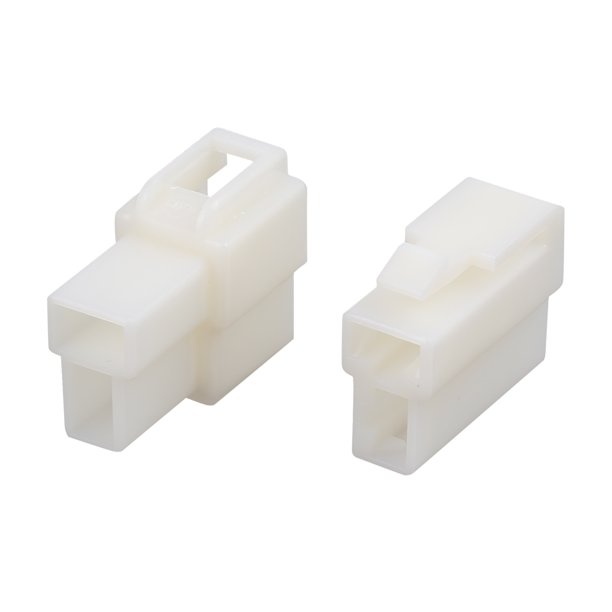 10 Sets 6.3mm 2 Pin Electrical Wire Connector Male Female Housing for