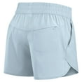 thumbnail image 3 of Women's Fanatics Light Blue Houston Astros Studio Woven Vibe Shorts, 3 of 3