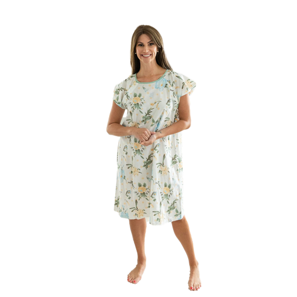 Gownies Designer Hospital Patient Gown, 100 Cotton, Hospital Stay, Hospital Gown, Patient