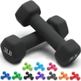 thumbnail image 1 of Mancuernas Portzon de neopreno con forma hexagonal, 1-7 kg, par, 1 of 7