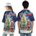 thumbnail image 5 of Merry Christmas and Happy New Year Santa Australian Cattle Dog Holiday Xmas Winter All Over Print 3D Baseball Shirt Heeler Lover Gifts Softball Sport - 00024, 5 of 6