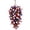 LED Lights, variant on Artificial Hanging Flowers for Outdoors, UV Resistant Morning Glory Flowers with Eucalyptus Leaves, Silk Fake Flower Realistic Faux Plants for Home Patio Porch Garden All Seasons Decor, Hot Pink