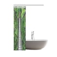 thumbnail image 2 of Cortina de Ducha ABPHQTO Maderas Tropicales 120x180 cm verde, 2 of 2