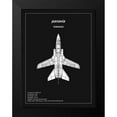 thumbnail image 2 of Rogan, Mark 12x14 Black Modern Framed Museum Art Print Titled - BP Panavia Tornado Black, 2 of 5