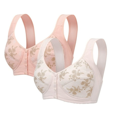 Black of Friday Deals!Clearance Staron 2PC Women s Bras Comfort No Underwire Bras Stretch Wireless Bras Comfortable Comfy Bra Comfort Bras
