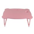 thumbnail image 2 of Table Bed Folding Table Portable Cute Breakfast Tray Lap Standing Notebook Desk for Home Dormitory, 2 of 8