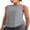 Gray, variant on Womens Workout Tank Tops Lightweight Sleeveless Shirts for Women Loose Fit Tops for Athletic Running Tennis Yoga