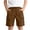 Brown, variant on Fnooota Boys Cargo Shorts Size 14-16, Summer Relaxed Fit Cotton Elastic Waist Kids Shorts with Pockets Dark Gray