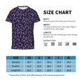 thumbnail image 2 of Wukai Lavender Flowers Youth Unisex Short Sleeve T-Shirt for Boys, Girls, Teens, and Kids-Medium, 2 of 7