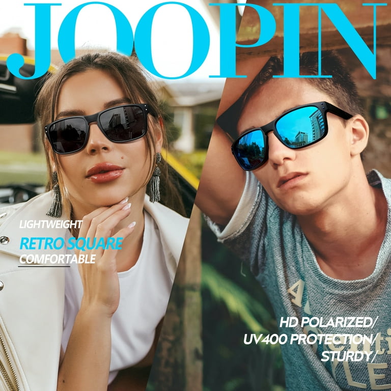 Joopin Polarized Sunglasses for Men, Lightweight Sun Glasses with UV  Protection for Driving Fishing Golf
