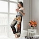 thumbnail image 5 of Fotbe Romantic Flower Fox Couple Pantalones de Pijama para Mujer, Pantalones de Dormir, Pantalones Pj con Cordón y Bolsillos-Small, 5 of 6