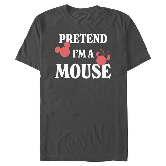 Mens Mickey & Friends Pretend I Am a Mouse T Shirt