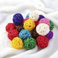 thumbnail image 4 of HONITANO 20Pcs Rattan Balls Decorations Assorted Color Wood Material Vase Filler for Families, 4 of 8