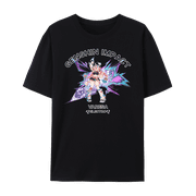 QingYee Genshin Impact All Character Impression Graphic Short Sleeve Crewneck Cotton T Shirt