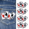 thumbnail image 3 of Playing Card Patch, Cloth Material Perfect Repair Poker Patch, 5Pcs For Bed Sheet Curtain Hat Shoe, 3 of 8