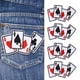 thumbnail image 5 of Parche para naipes, 5 uds., ropa de Poker Ace, parche para planchar, multifuncional Jadeshay A, 5 of 8