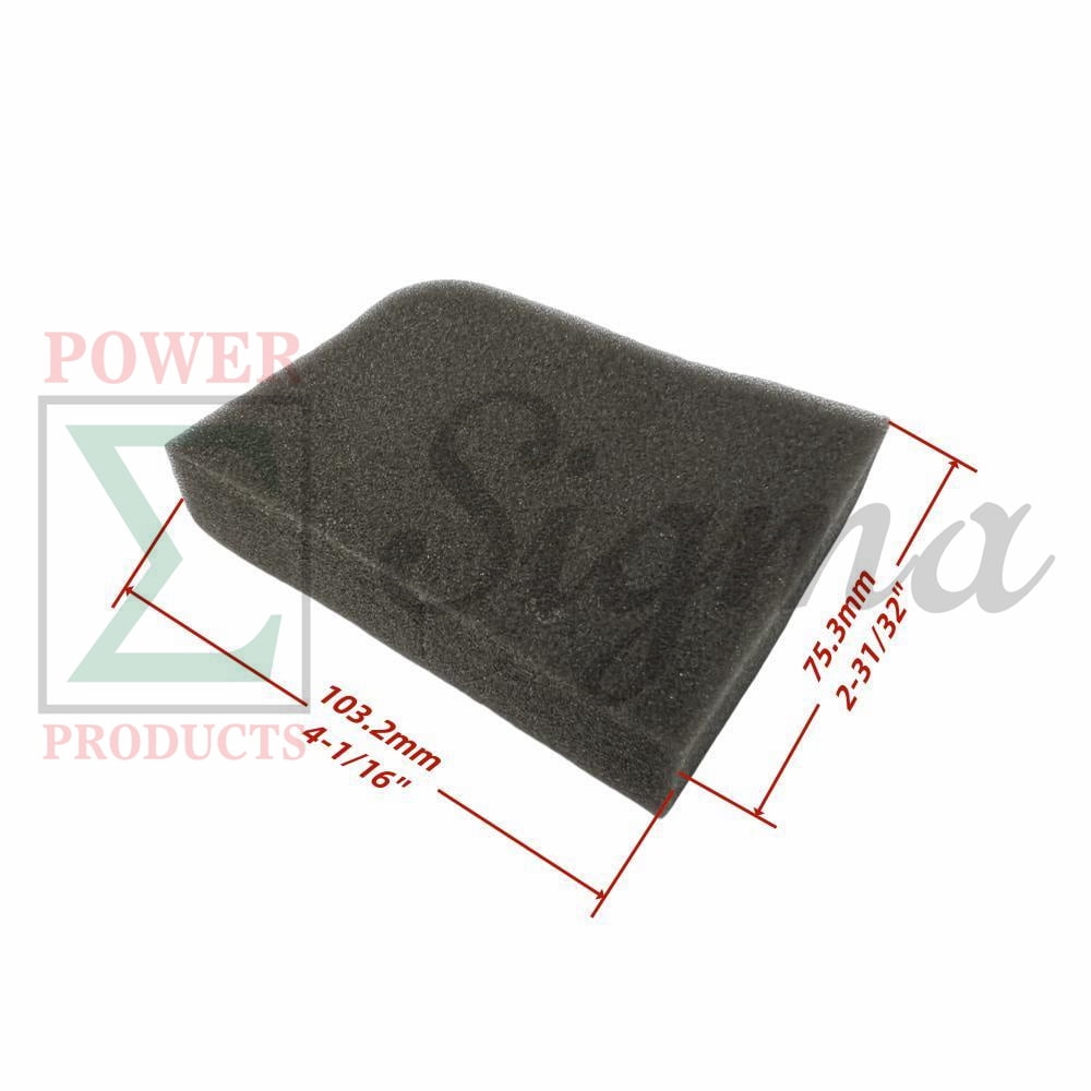 POWER PRODUCTS Air Filter Assembly with housing and element - Replacement for Predator 5000-Watt Dual-Fuel Inverter Generator (Compatible with SKU 71367, 70143)